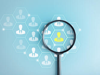 Hiring abstract image